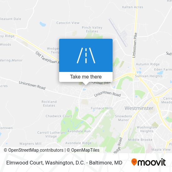 Mapa de Elmwood Court