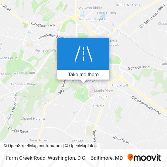 Mapa de Farm Creek Road