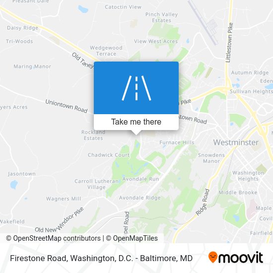 Firestone Road map