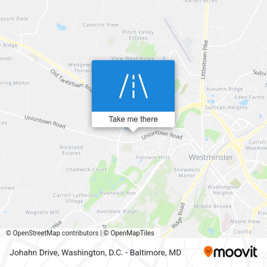 Johahn Drive map
