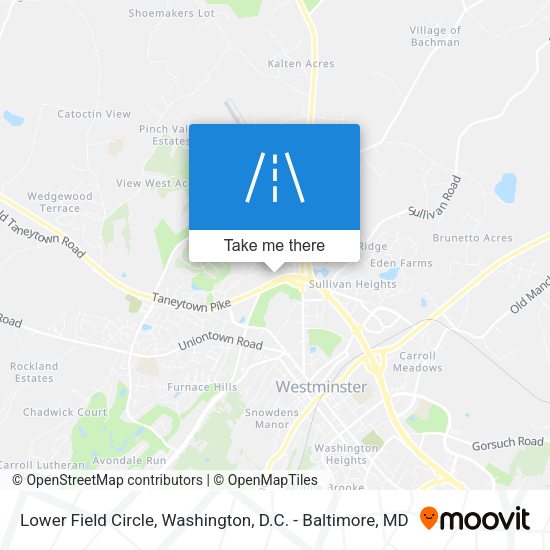 Mapa de Lower Field Circle