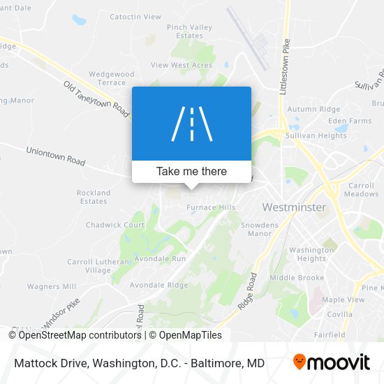 Mattock Drive map