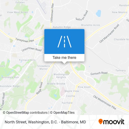 Mapa de North Street