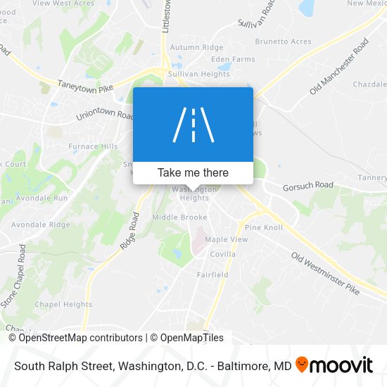 Mapa de South Ralph Street