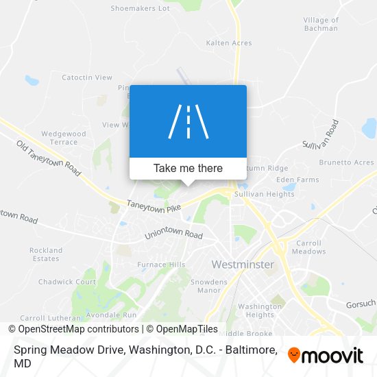 Mapa de Spring Meadow Drive