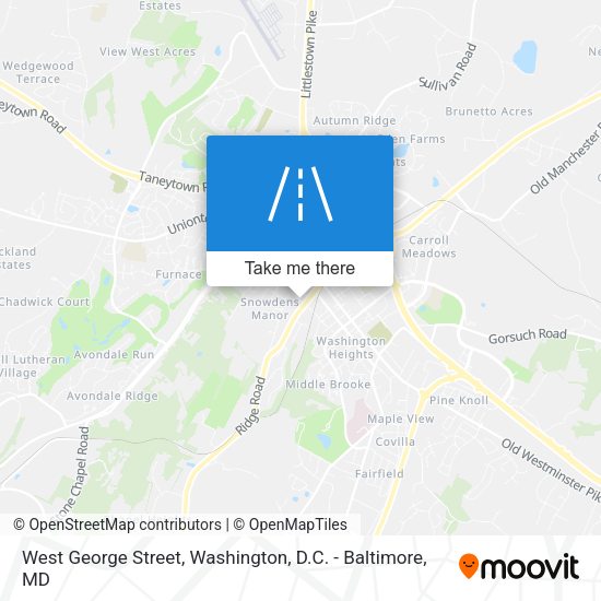 Mapa de West George Street
