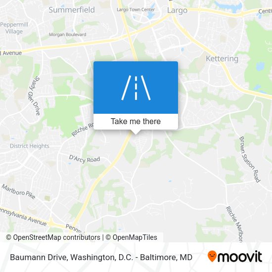 Baumann Drive map