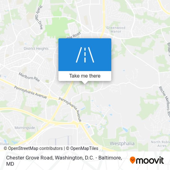 Mapa de Chester Grove Road