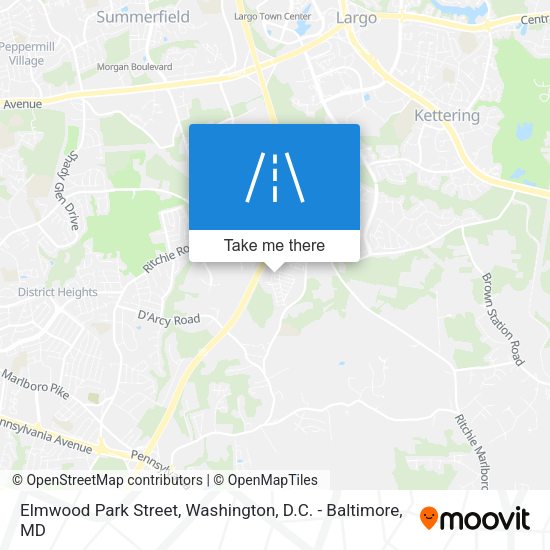 Mapa de Elmwood Park Street