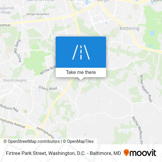 Mapa de Firtree Park Street