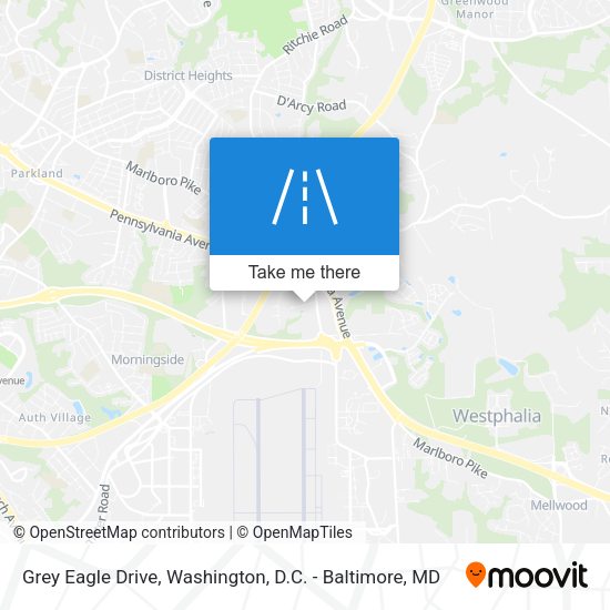 Grey Eagle Drive map