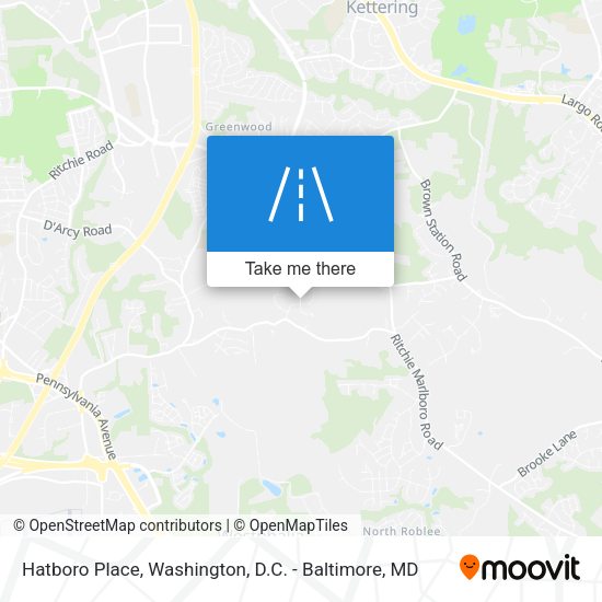 Hatboro Place map