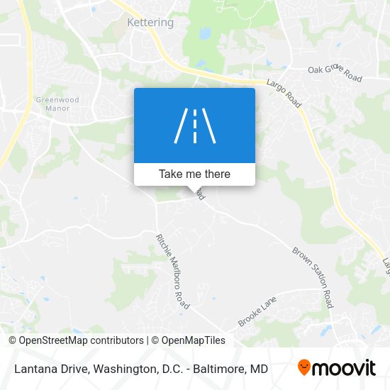Lantana Drive map
