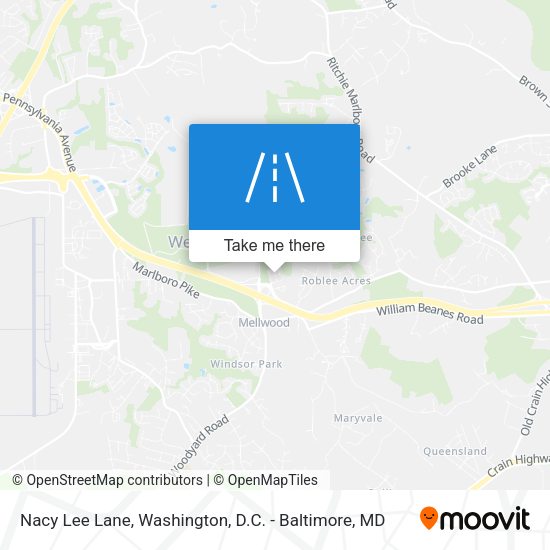 Mapa de Nacy Lee Lane