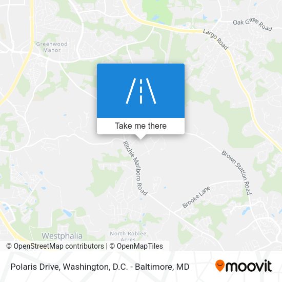 Polaris Drive map