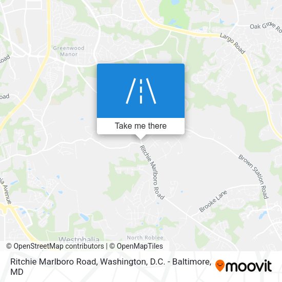 Ritchie Marlboro Road map