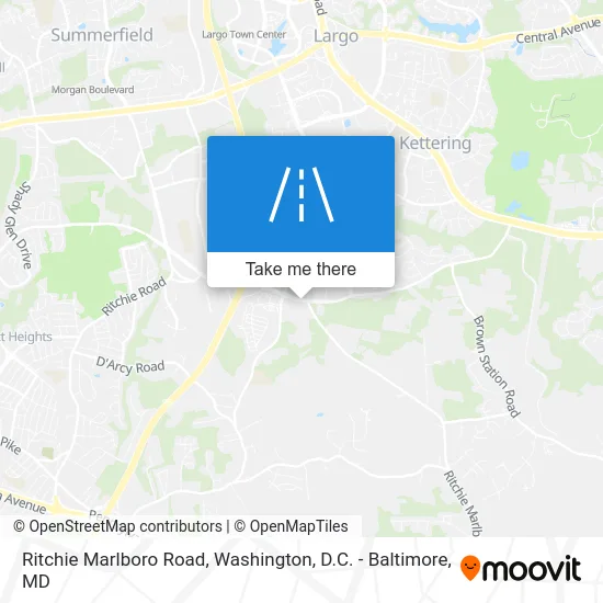 Ritchie Marlboro Road map