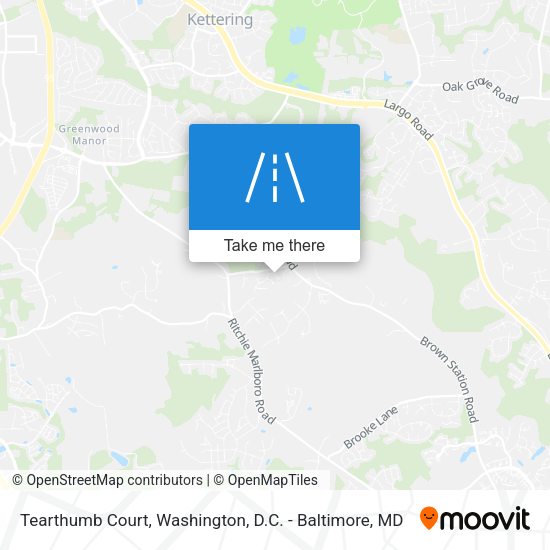 Tearthumb Court map