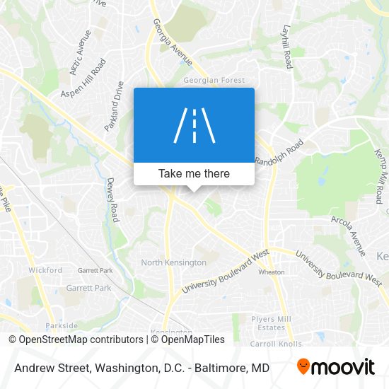 Andrew Street map