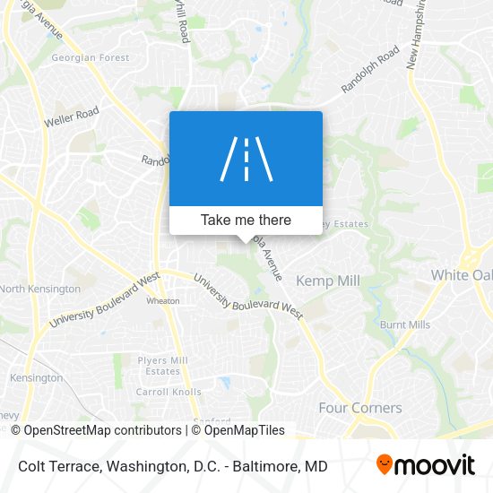 Colt Terrace map