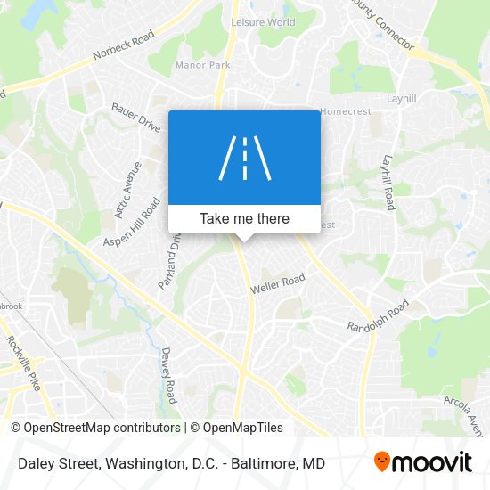 Mapa de Daley Street