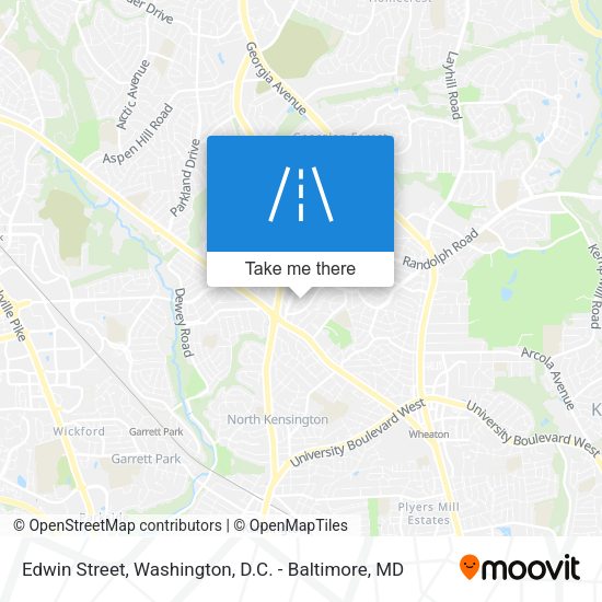 Edwin Street map