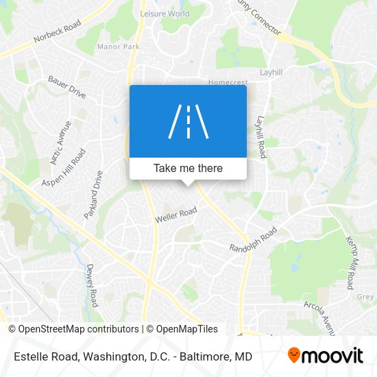 Estelle Road map