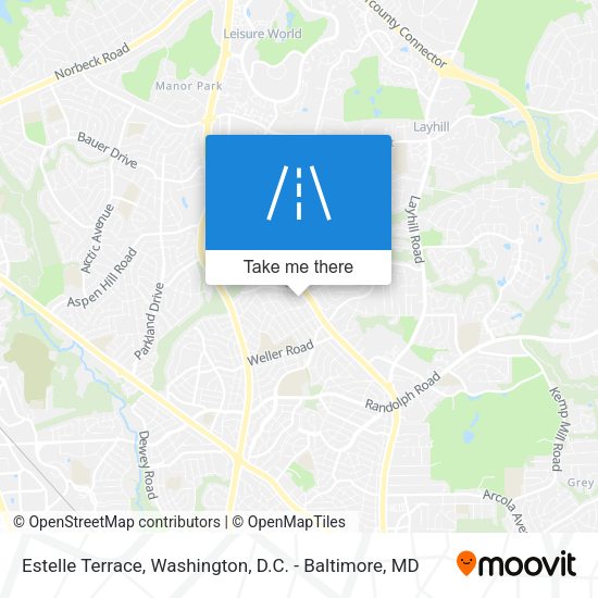 Estelle Terrace map