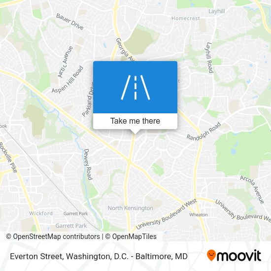 Everton Street map