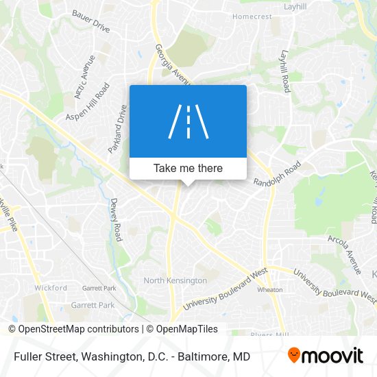 Mapa de Fuller Street