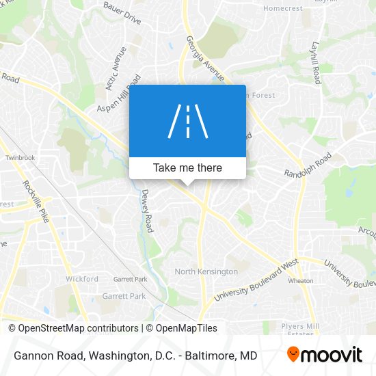Mapa de Gannon Road