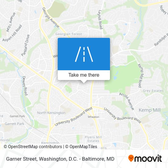 Mapa de Garner Street