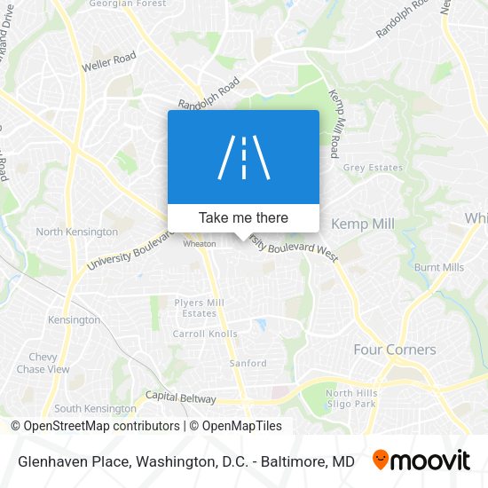 Glenhaven Place map