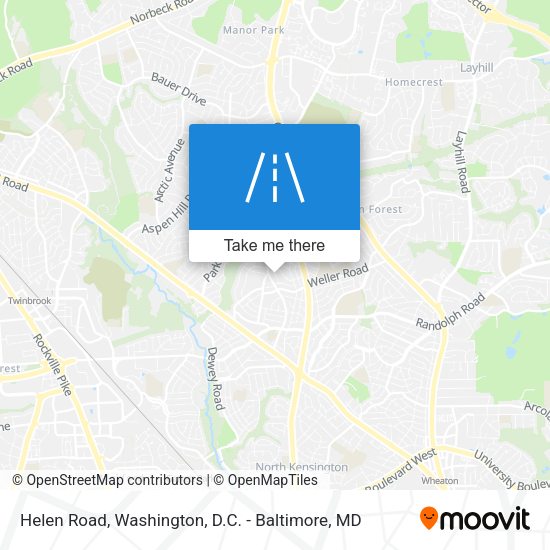 Helen Road map