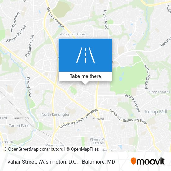 Ivahar Street map