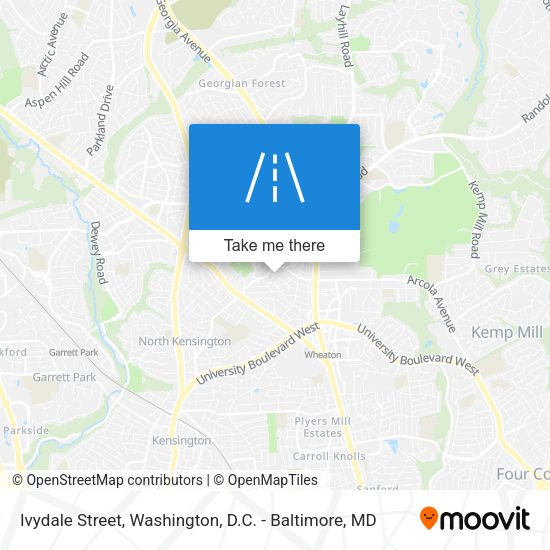 Ivydale Street map