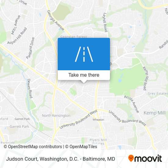 Judson Court map