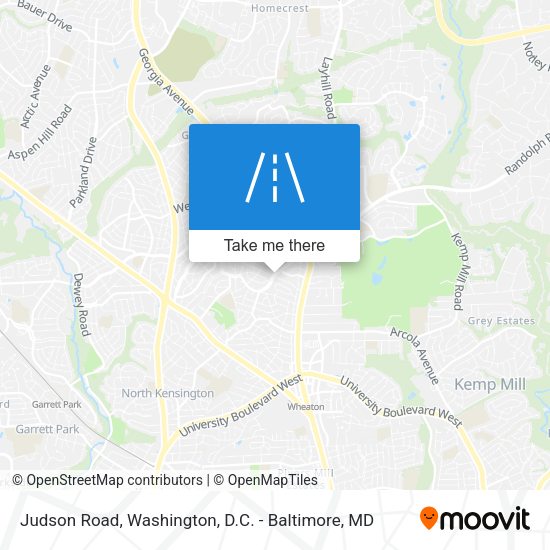 Judson Road map