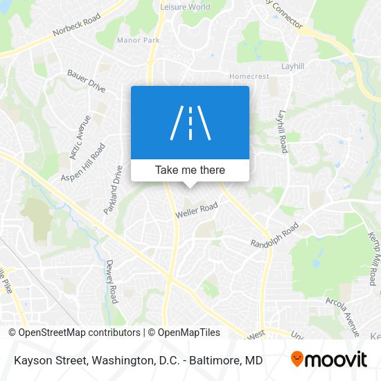 Kayson Street map