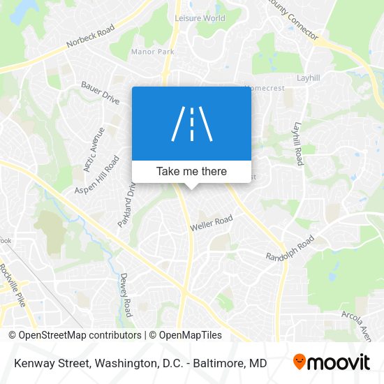 Kenway Street map
