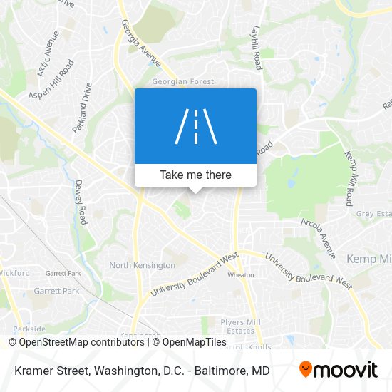 Kramer Street map
