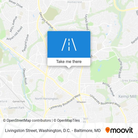 Mapa de Livingston Street
