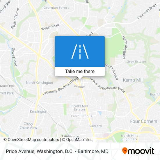 Mapa de Price Avenue