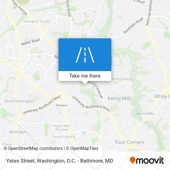 Yates Street map