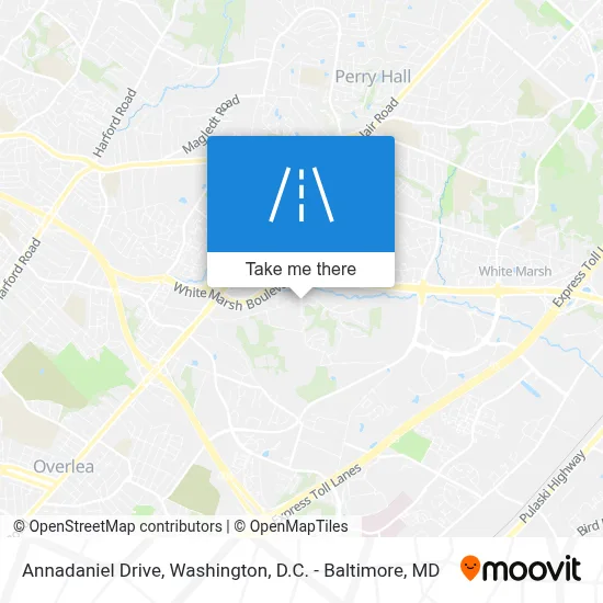 Annadaniel Drive map