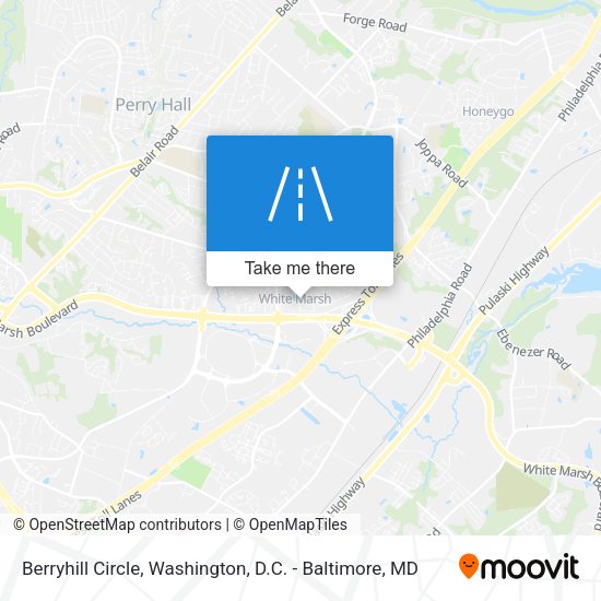 Mapa de Berryhill Circle