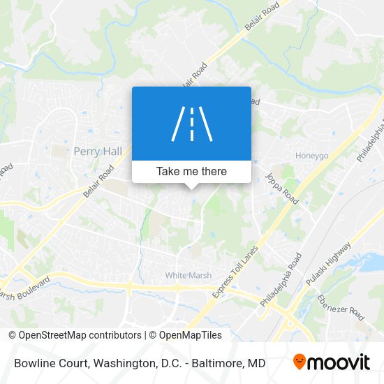 Bowline Court map