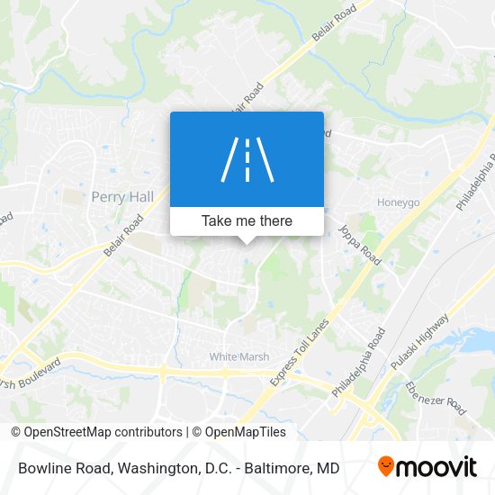 Bowline Road map