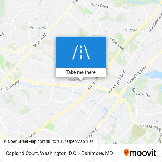 Capland Court map