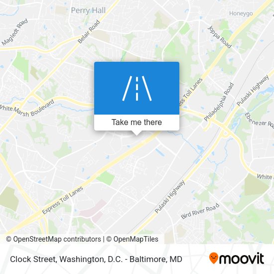 Clock Street map